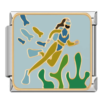 Scuba Diving Charm
