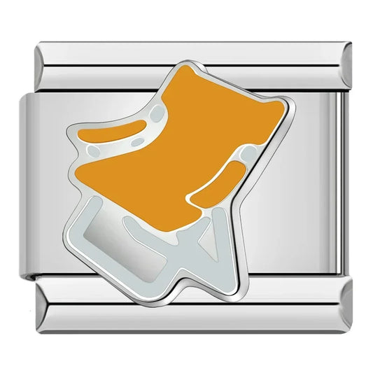 Orange Camping Pop Up Chair Charm