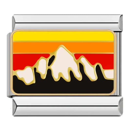 Retro Mountain Charm