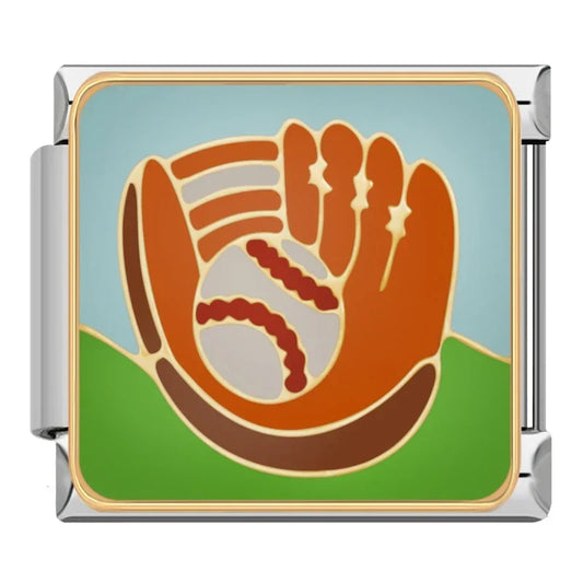Baseball & Glove Charm