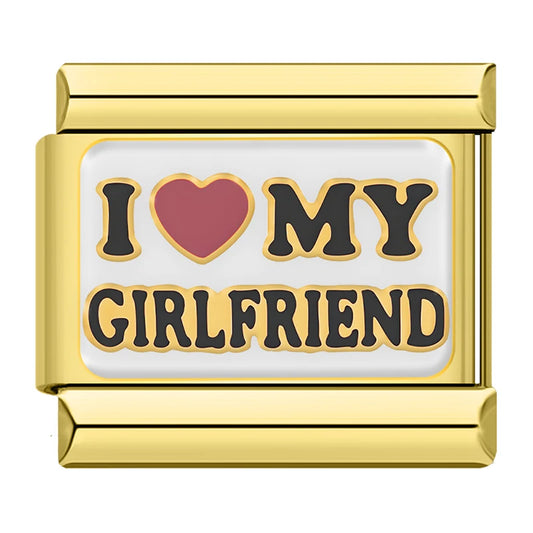 I Love My Girlfriend Charm