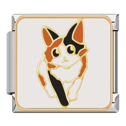 Calico Cat Charm