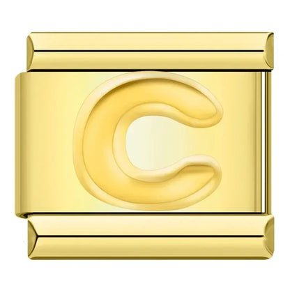 Gold Letter Charms