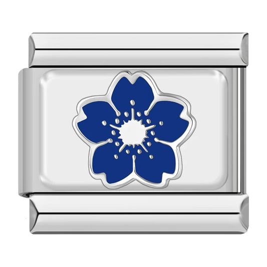 Blue Flower Charm
