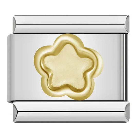 Gold Flower Charm