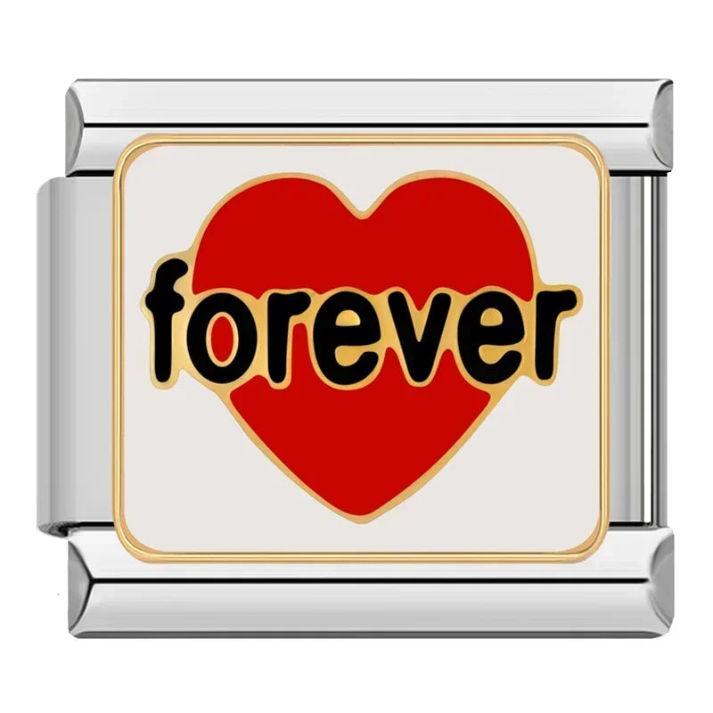 Red Heart Forever Charm