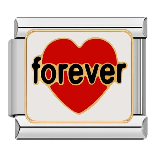 Red Heart Forever Charm