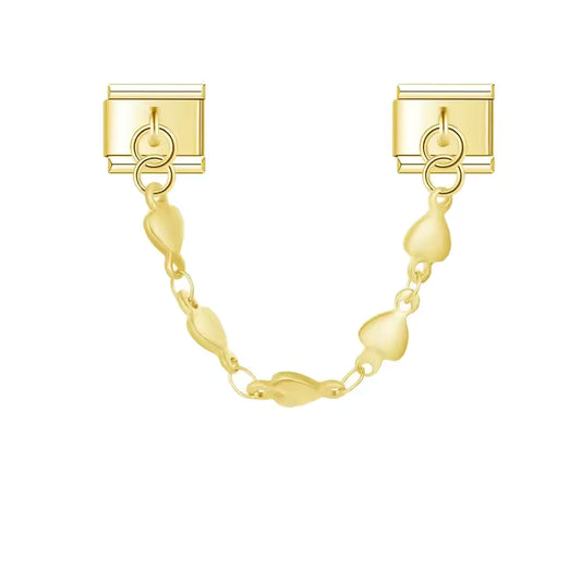 Gold Hearts Chain