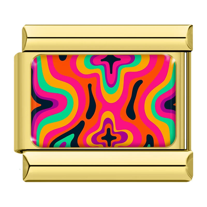 Tie Dye 7 Charm