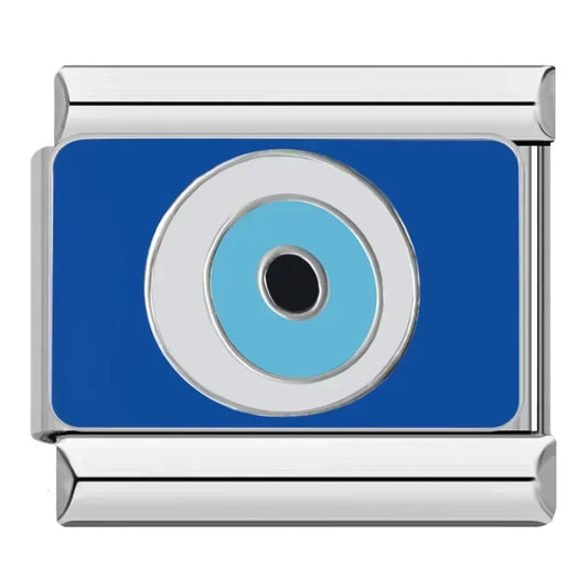 Dark/Light Blue Evil Eye Charm
