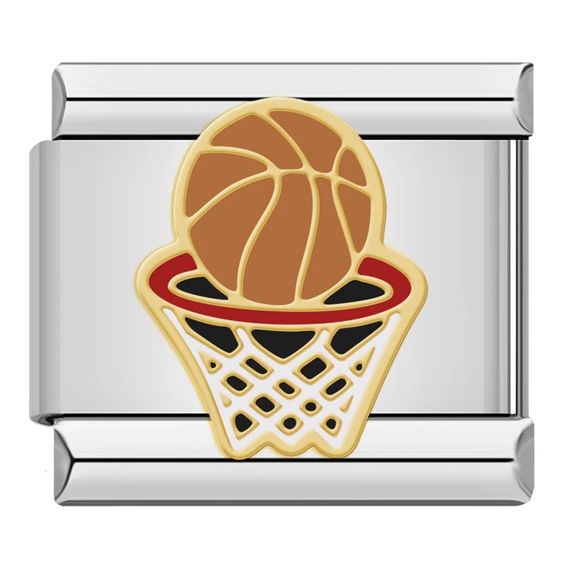 Basketball Hoop Charm