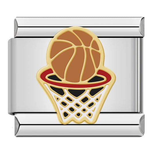 Basketball Hoop Charm