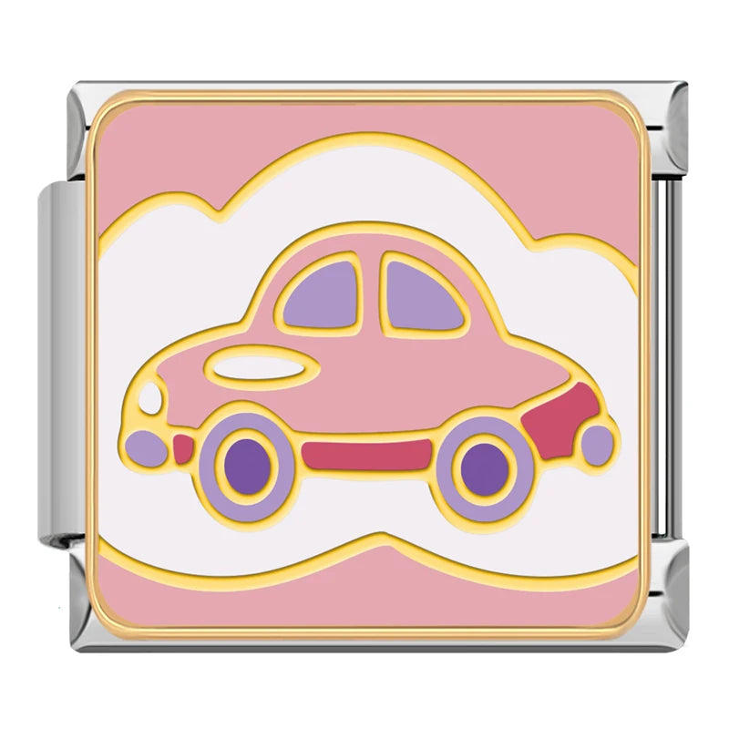 Pink Car Charm