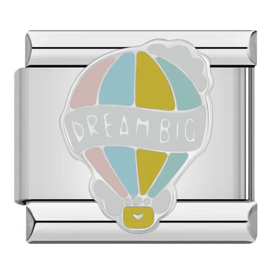 Dream Big Hot Air Balloon Charm
