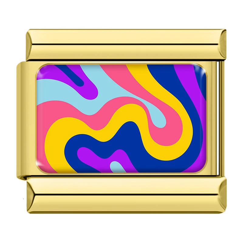Tie Dye 6 Charm