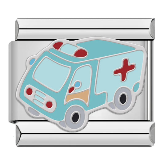 Charm' Ambulance bleue