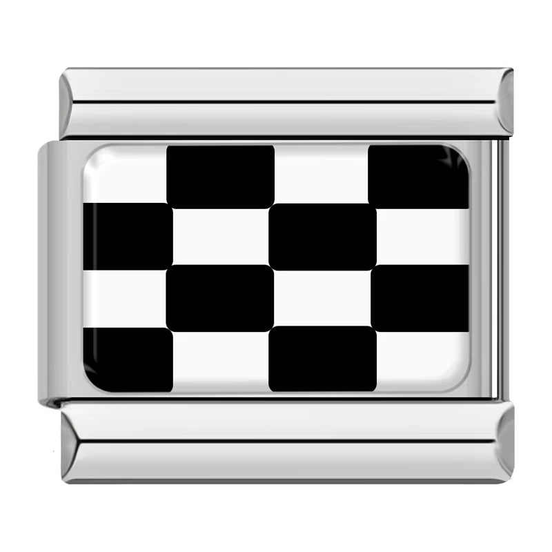 Checkered Flag Charm