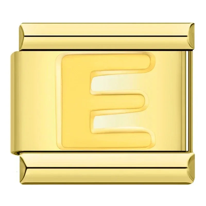 Gold Letter Charms
