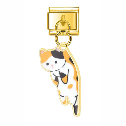 Calico Cat Pendant Charm