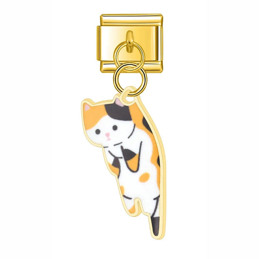 Calico Cat Pendant Charm